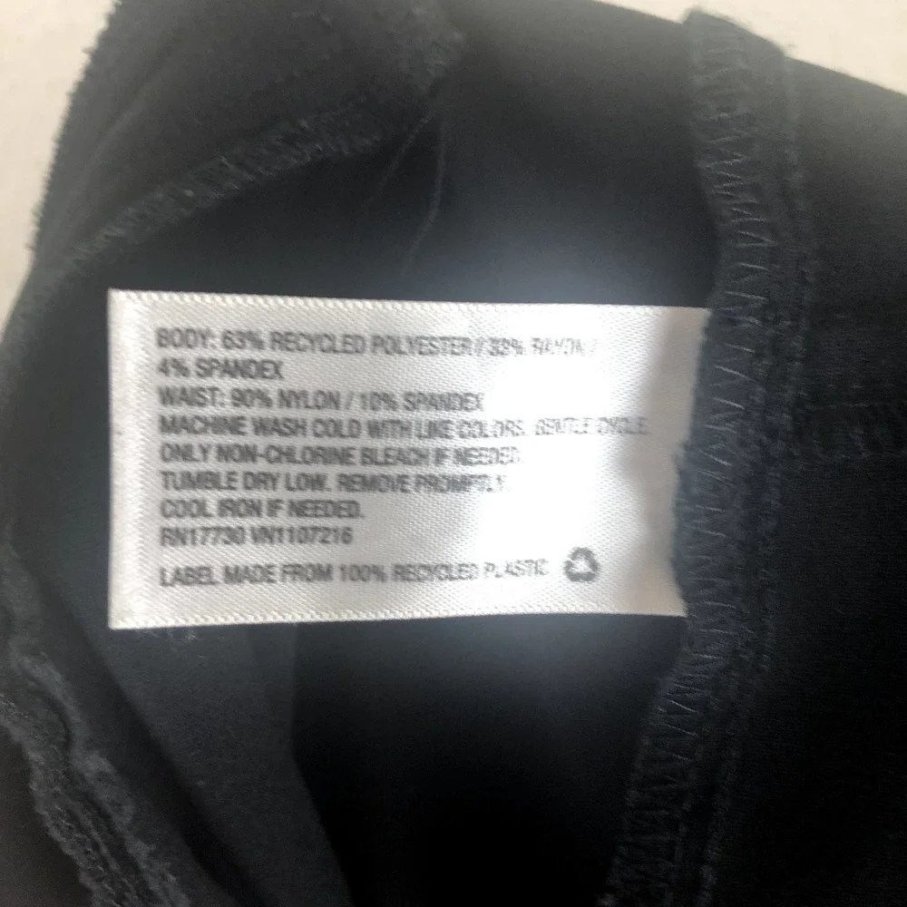 Isabell Maternity Pants Women 6 Black Maternity Stretch Bootcut Athleisure Comfy